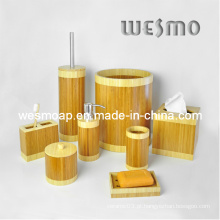 Two-Tone Sanitaryware Set de banho de bambu (WBB0603A)